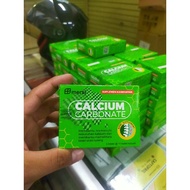 1 STRIP Calcium Carbonate Mersi 500 mg Isi 10 Tablet Suplemen Kalsium