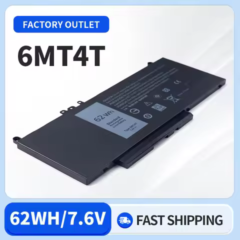 Somi 6MT4T Laptop Battery For DELL Latitude E5470 E5570 14 5470 15 5570 For Dell Precision 15 3510 M