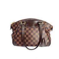 Lv 咖棋盤格Damier Verona 手提包 N41117