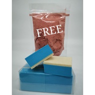 Windscreen polish powder bathroom glass clean polishing powder 100g 3M sanding sponge buy 1 free 1 no