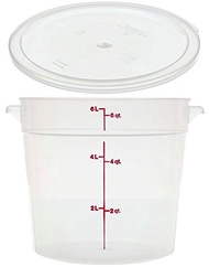 Cambro RFS6PP190 6 Qt Round Container Wirh RFSC6PP190 Translucent Lid[Pre-Order]