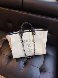 支持鉴定！chanel rue canbon 沙灘包