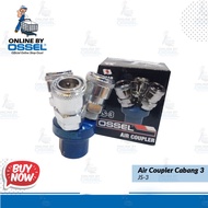 3-Prong Coupler 3-Prong Nipple Quick Coupling Branch