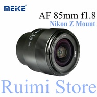 Meike 85mm F1.8 Auto Focus Medium Telephoto STM Lens for Nikon Z-Mount Mirrorless Cameras Z50 Z5 Z6 Z7 Z30