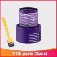 Washable Big Filter Unit For Dyson V10 Sv12 Cyclone Animal Absolute Total Clean Cordless Vacuum Cleaner  Replace Filter