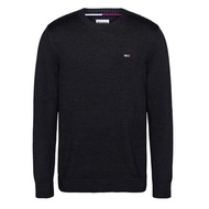 Tommy Hilfiger | Tommy Jeans Essential Regular Fit Crewneck Knit Dm0Dm11856 Black