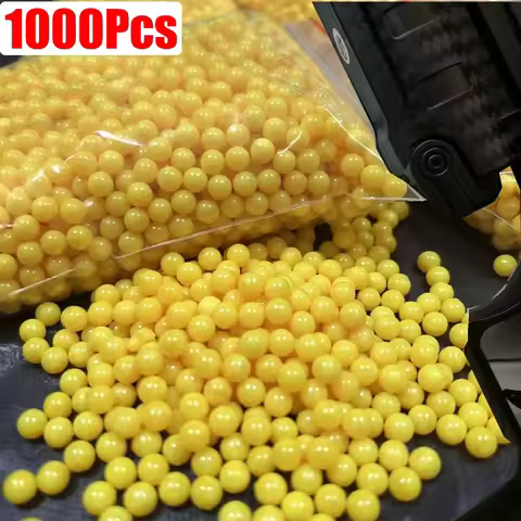 1000Pcs/pack Airsoft BB Balls Paintball 0.12g 6mm BBs Bullets Strikeball Plastic Ammo Hunting Rifle 