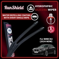 RunShield For BMW iX2 Hydrophobic Coating Silicone Wiper Blade Car Windshield Wiper