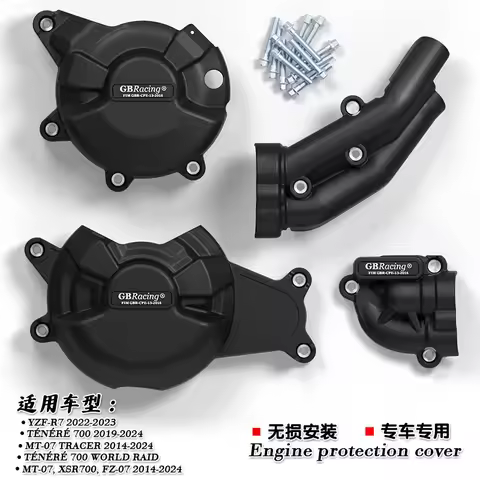 Motorcycle Engine Anti-fall Protection Cover For YAMAHA 2014-2024 MT07 FZ07 XSR700 TENERE 700 GB Rac