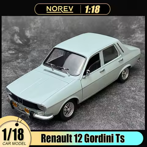 Renault 12 Gordini Ts 1971 Norev 1/18 diecast model Collection of static ornaments of the new model