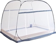 Pop Up Mosquito Net Tent for Beds,Portable Foldable Mosquito Netting Folding Design with Net Bottom,