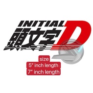 (Ready Stock) S1351# Initial D Car Vinyl Decal Sticker (AKINA Speed star  Tofu Shop Decal for Japan 