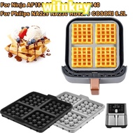 WITAKEY 1pcs Waffle Baking Mold, Reusable Silicone Air Fryer Waffle Maker, Square Waffle Mould for N