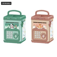[CHiWANJi] Electronic Piggy Bank Auto Scroll cash Register ATM Piggy Bank ATM Piggy Bank Electronic 