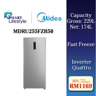 Midea 220L Inverter No Frost Upright Freezer MDRU255FZB50