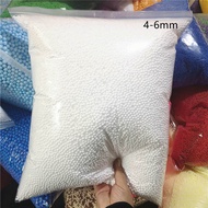 [Heses] 250g trắng xốp Bóng Xốp cho giường ghế hình hạt đậu Gối ngủ Ghế sofa giường phụ 2-3.5mm/4-6m