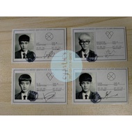 ✱❃[OFFICIAL] EXO XOXO CHEN IDENTITY CARD PH PRESS PHOTOCARD POCA PC