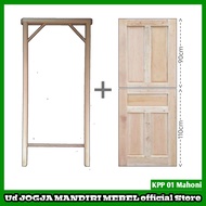 KPP - Kusen Pintu Potong / Kusen plus Daun Pintu Belah