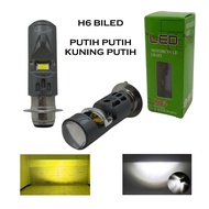 H6 projector lamp projector projector p15d biled motorbike flat cut off led main motorcycle 30W