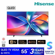 HISENSE QLED TV VIDAA รุ่น 55E7Q สมาร์ททีวี 55 นิ้ว โดย สยามทีวี by Siam T.V.