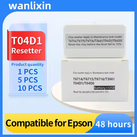 T04D1 T3661 Maintenance Tank Chip Resetter For Epson WF-2860 WF-2865 WF-2861 L6270 L6490 L14150 M318