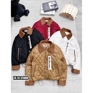 E73 - Suede collar life jacket | Young lady style femaleJacket