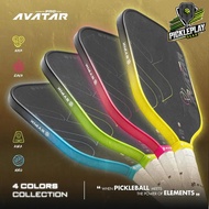 Sypik Avatar Ultimate Pro Quang Duong Edition Pickleball Paddle - Blue / Pink / Yellow / Neon (16mm)
