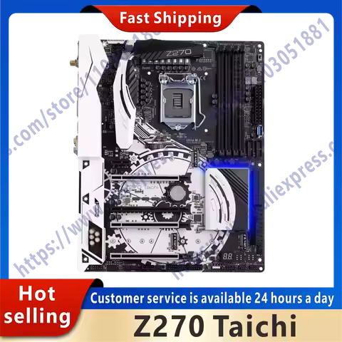 Used Z270 Taichi desktop motherboard, suitable for Z270 Z270M DDR4 LGA 1151 original desktop motherb