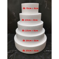 Combo of 3-storey, 4-storey, 5-storey hard foam to make candy towers, wedding cake towers, birthday 
