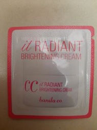 banila co cc it radiant brightening cream sample