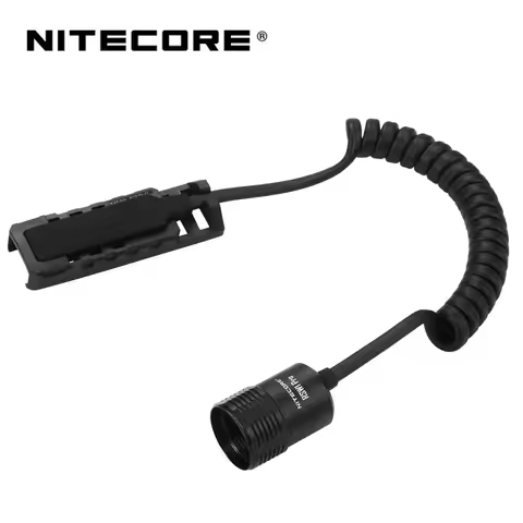 NITECORE RSW1 PRO Remote Switch With Picatinny Rail Adapter Suitable for Flashlights MH12 PRO, MH25 