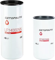 GETOPAUTO CUMMINS OIL CHANGE KIT LF14000NN, FF5825NN Filter Kit