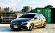 2016年 BENZ賓士 A180 AMG 灰1.8汽 跑10萬