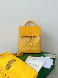 💕折扣 💕 元氣鮮黃百搭耐造輕量款 Goyard Alpin Mini 後背包 | Goyard Alpin Mini Backpack|