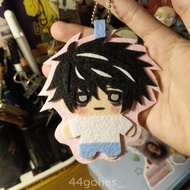L Lawliet Death Note Felt Keychain