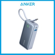 Anker Powerbank Fast Charging Nano Power Bank Powercore Powerbank 10000mAh 30W Portable Charger with USB C Cable (A1259)