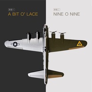 1: 72 American B-17G Bomber World War II B17 Air Fortress Aircraft Model Simulation Finished Product