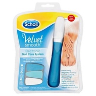 (Defect Pakacging) Scholl Velvet Smooth Electronic Nail Care System Velvet