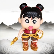 Limited Edition Figurine Toy Trendy Crayon Shin-chan Cute Gift Home Decoration Car-mounted Nezha Shi