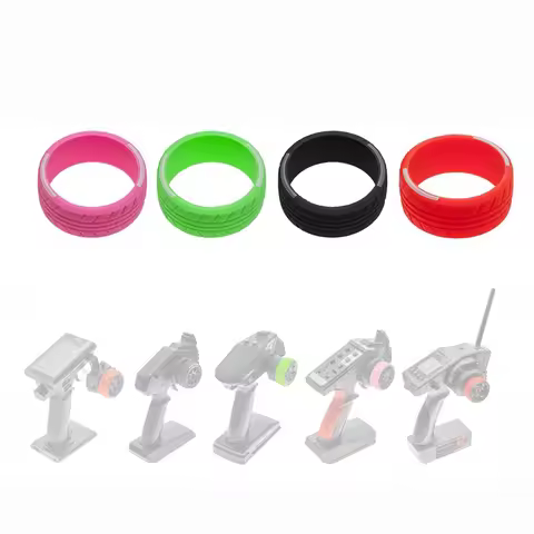 RC Cars Transmitter Steering Wheel Grip Hand Wheel Silicone For TRX Tqi Futaba NB4 3pv 4pls 4pv 4px 
