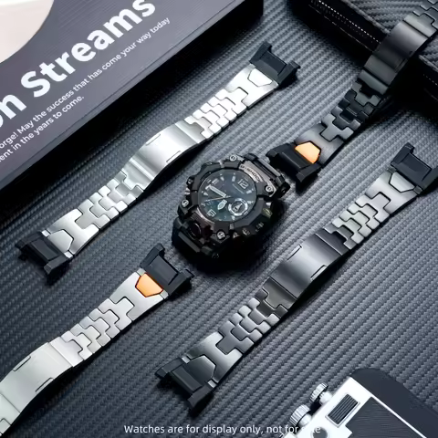 DIY 3rd Gen Flagship Unburdened: Professional Titanium Strap for Casio Mudmaster GWG-B1000 | Ultra-L
