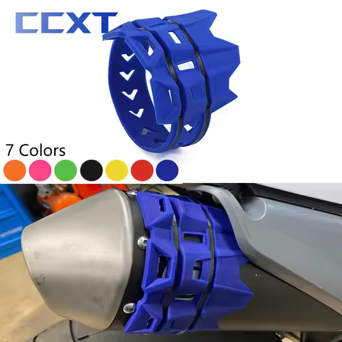 Motocross Exhaust Tail Pipe Protector Cover Guard For Husqvarna TC FC TE TE i FE TX FX 125 250 300 3