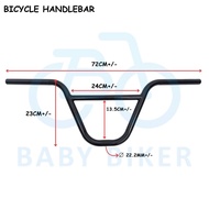 Handlebar Basikal BMX Haro/ BMX HARO BLACK HANDLEBAR BICYCLE