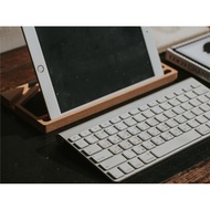 Wooden Storage Accessory Tray Organizer/ Phone/tablet Stand Holder - Keyboard design