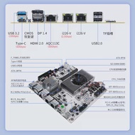 NAS Motherboard N150 N100 I3-N305 8-Bay 10G 2.5G LAN NVMe SATA