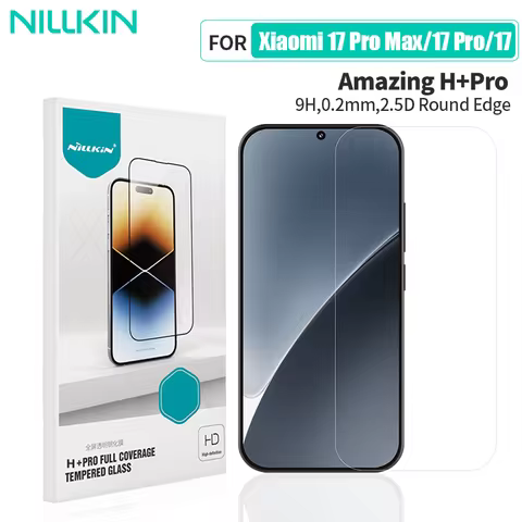 NILLKIN For Xiaomi 17 Pro Mac Screen Protector Film H+PRO HD Clear Tempered Glass Glass Film for Xia