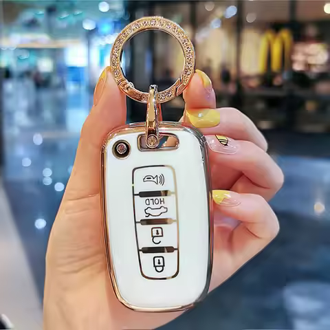 Smart Key Case Cover Fob 3 4 Button For Hyundai IX35 Elantra Sonata 8 9 For Kia Sportage K5 K2 Soren