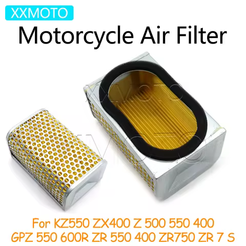 For Kawasaki KZ550 ZX400 Z 500 550 400 GPZ 550 600R ZR 550 400 ZR750 ZR7 ZR7S Motorcycle Air Filter 