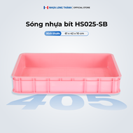 Sóng bít NHỰA LONG THÀNH HS025-SB khay nhựa chuyên dụng vận chuyển và bảo quản thực phẩm hàng hoá 61