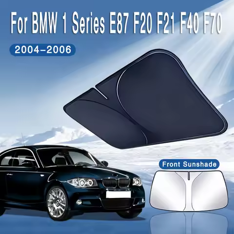 Car Sun Visor Front Windshield Sunshade Heat Insulation Cooling Auto Accessories For BMW 1 Series E8